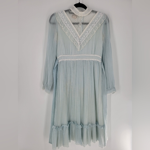 Gunne Sax Dresses & Skirts - Gunne Sax Dress Prairie Maxi Fairytale Bohemian Vintage 1970s